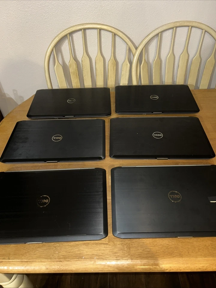 Lote de 6 laptops Dell Latitude E5520 – sin disco duro / sin cargadores – sin probar Foto 3 de 4