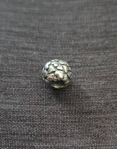 Pandora Lotsa Love Heart Bead Charm - Sterling Silver 925 Bracelet Charm