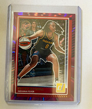 WNBA Panini Donruss Prizm 6-Card Lot Kelsey Mitchell Numbered Diamond auto