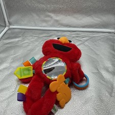 Bright Starts Sesame Street Elmo Take-Along Travel Buddy On-The-Go Plush Toy