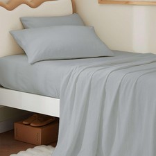 4 Piece Twin XL Sheet Set, Extra Long Sheets for Dorm, Ultra Soft  Wrinkle F...