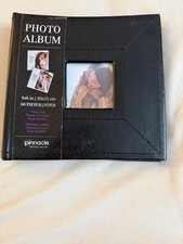 NWT 4 x 6 Black Photo Album