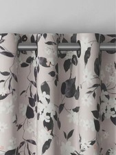 NEXT BLOSSOM Floral Curtains BLACKOUT, EYELETS, W117CM DROP 137CM,