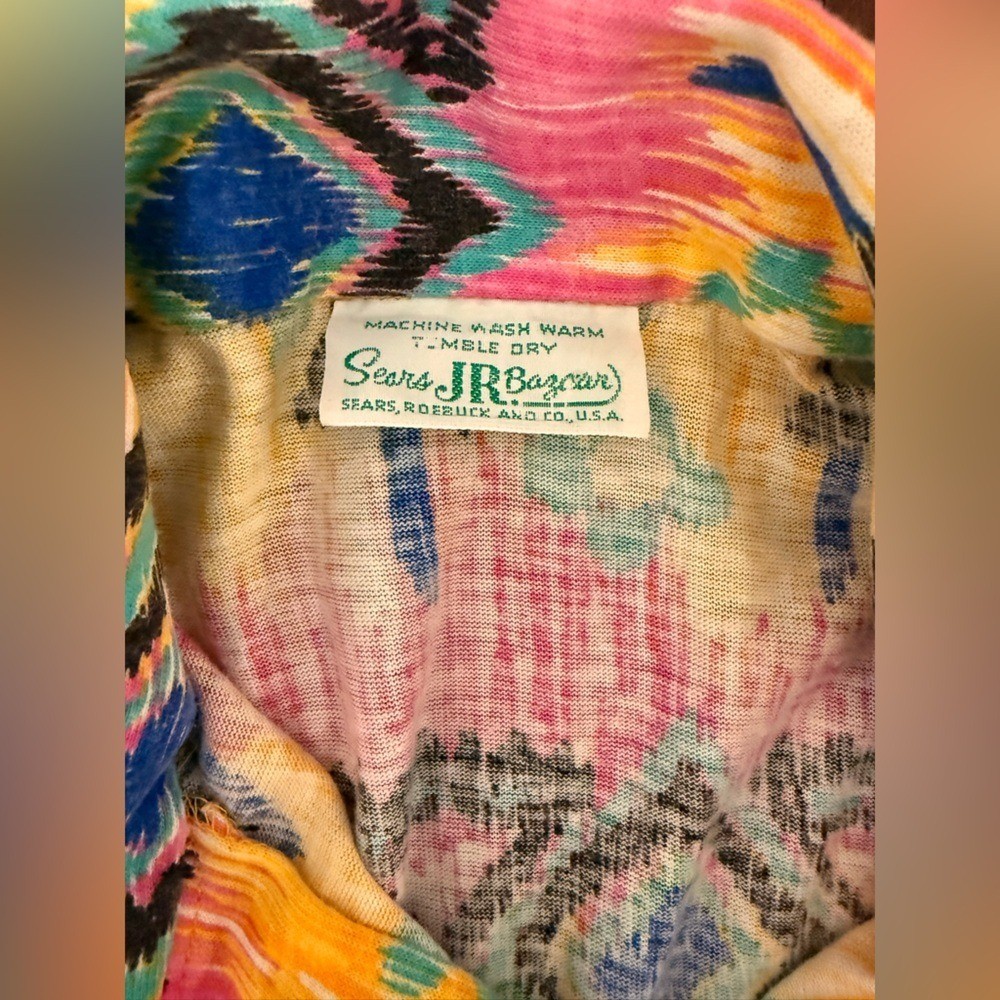 Sears Multicolor Button Down Shirt - image 2