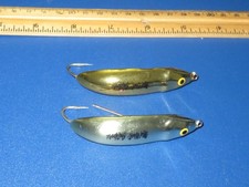 Lot of 2 Rapala Minnow Spoons RMS  MIDWEST OUTDOORS Branded