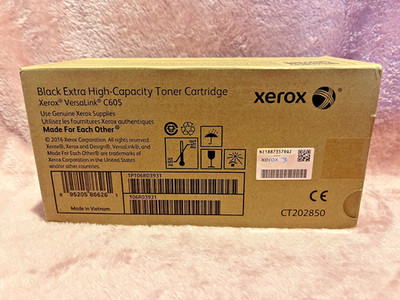 Genuine Xerox  Toner Ctg 106R03931 Black for Xerox VersaLink C605S