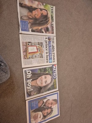 Zeitungssammlung 2013 Die königliche Geburt