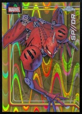 2026 Marvel Comics Topps Chrome SP//DR /50 Gold RayWave Refractor SP #140