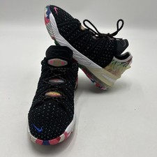 Nike Kids LeBron 18 Low James Gang Multicolor Basketball Shoe CW2760 002 size 7Y