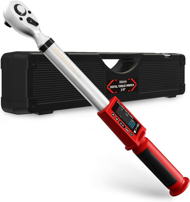 Upgrade 3/8 Digital Torque Wrench 5-100FT-LB/0-135N.M, Torque Range Accurate to