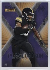 2022 Wild Card MATTE X-Plode Gold - Purple X 36/50 Tyler Goodson #MXP-49 2qw