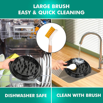 Chicken Shredder Tool Twist   10  Manual Meat Grinder Kitchen Gadget with Bru...