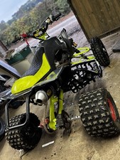 Yamaha YFZ 450 Full Lonestar Race Quad ATV, fluorescent yellow & black