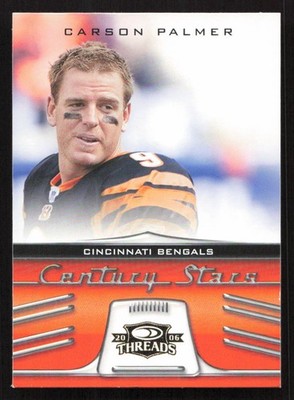 2006 Donruss Threads Carson Palmer Century Stars Gold #CS-1 Card