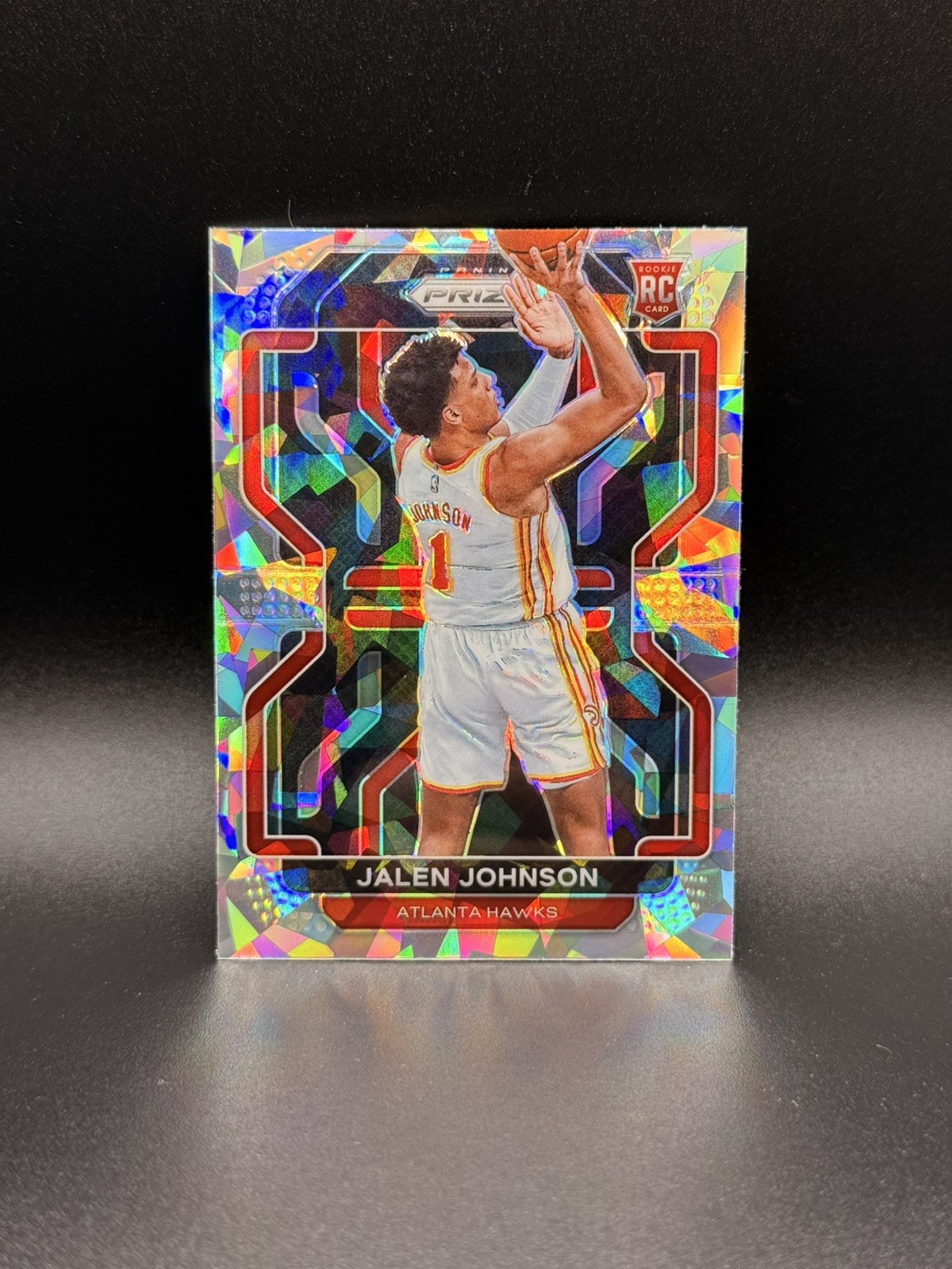 2021-22 Panini Prizm - Jalen Johnson #305 Ice Prizm (RC)