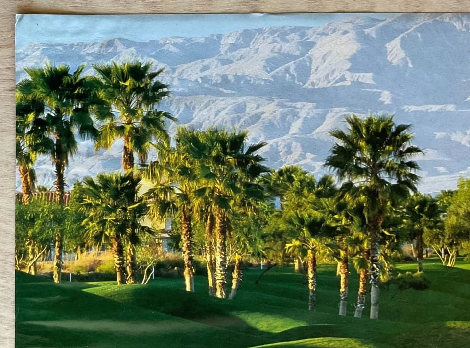 Póster PGA West Nicklaus Resort Course Vintage Golf Estampado Delgado 12 x 36 Foto 2 de 4
