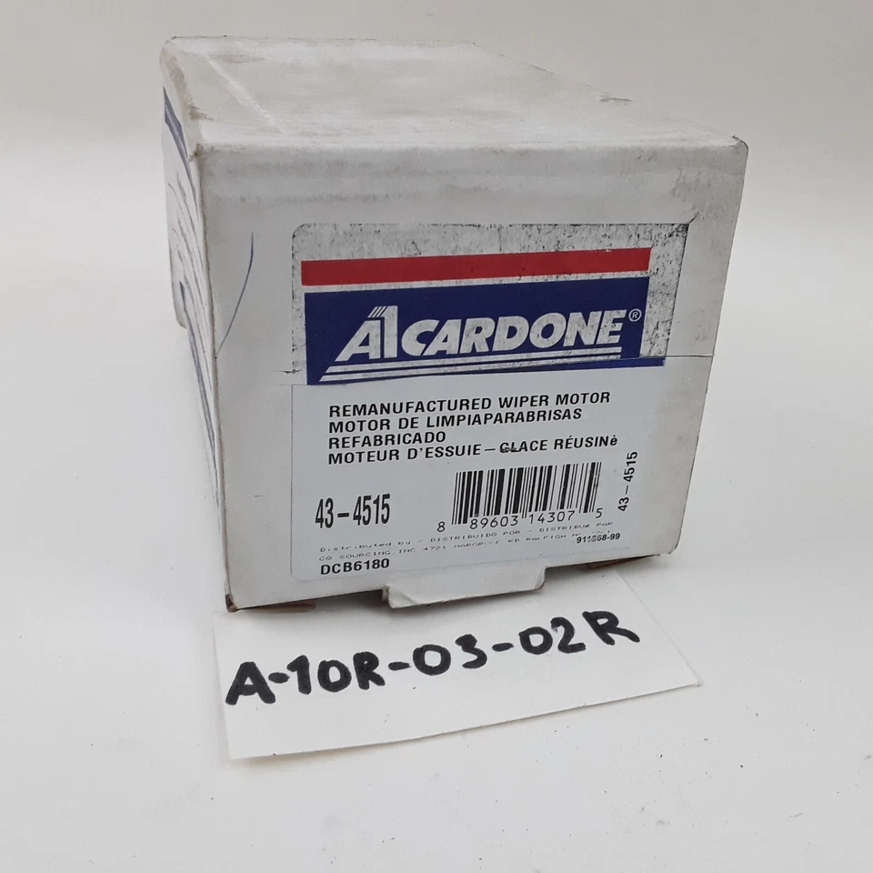 Cardone 43-4515 Front Windshield Wiper Motor Remanufactured For Hyundai 2005 - Image 4 of 4
