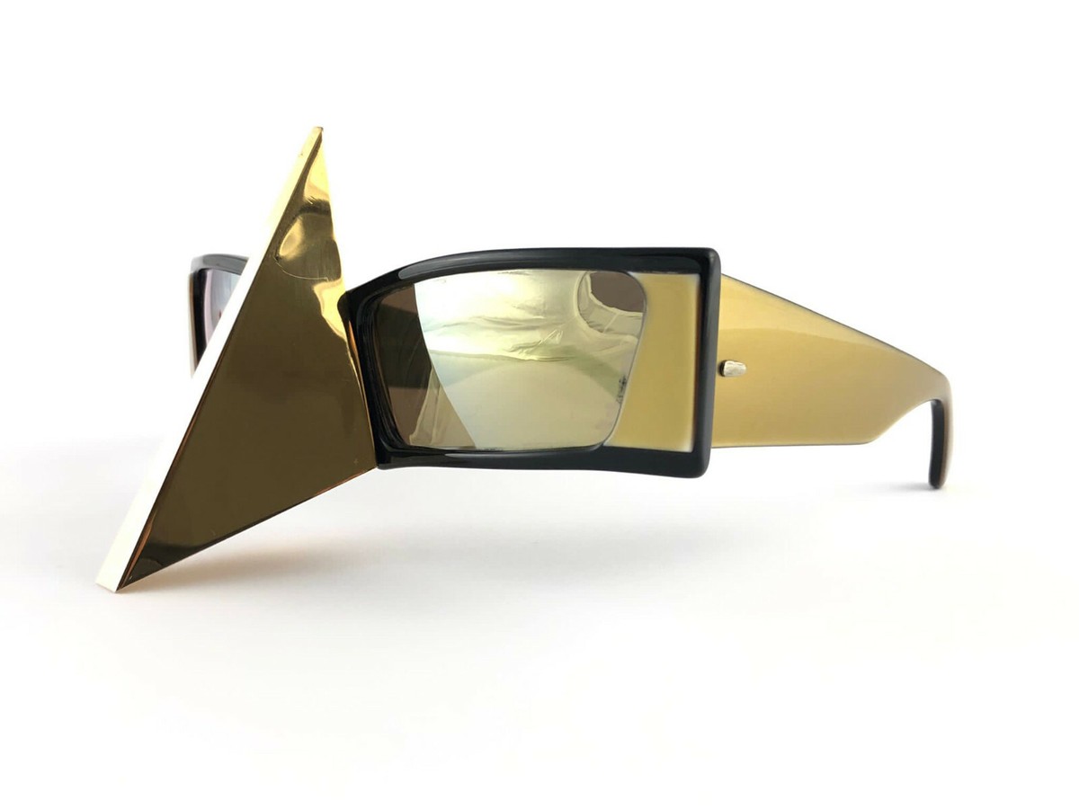 VINTAGE ALAIN MIKLI AM87 AVANTGARDE NOSEGUARD COLLECTOR FRANCE
