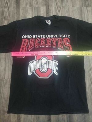 Vintage 90's Single Stitch Shirt Ohio State Buckeyes M