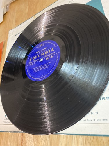 BEETHOVEN SYMPHONIES * NUMBER 7 And 6* OTTO KLEMPERER 33CX 1379 EX/VG BLUE GOLD - Picture 7 of 11
