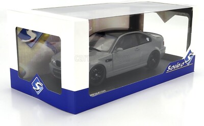Finished Product Solido 1/18 BMW M3 E46 COUPE 2000 Gray from Japan