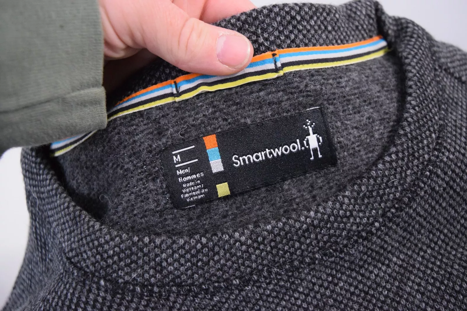 smartwool heritage trail fleece crew outdoors sweater