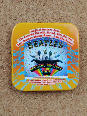 THE BEATLES MAGICAL MYSTERY TOUR ALBUM COVER  w/ Neodymium Fridge/Locker Magnet