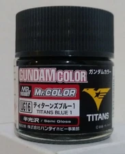 Gunze Sangyo/Mr Color Gundam Color UG-16, Titan's Blue1 Semi Gloss