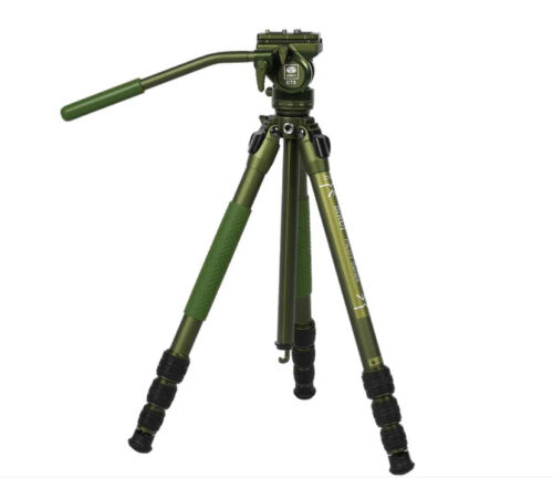 SIRUI Pilot Series CT04+CT5/GT04+GT5 Video Tripods Kit with video head stable s - Picture 1 of 8