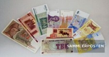 Europe 10 different Banknotes  