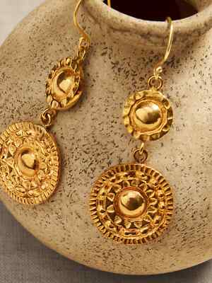 Tikal Statement 2½'' Drop Earrings | Roost | Banana Republic | Aureus + Argent