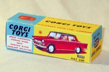 CORGI TOYS Boite Repro Vide FIAT 2100