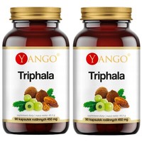 (Einheit/0,16€) 2 X Yango Triphala 2 X 90 Kapseln Verdauung D/S