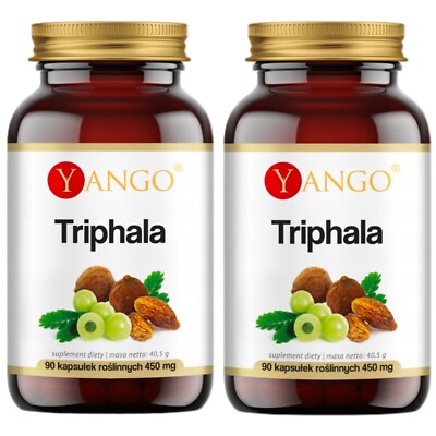 (Einheit/0,16 ) 2 x Yango Triphala 2 x 90 Kapseln Verdauung D/S