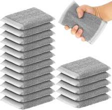 Thyle 24 Pack Steel Scrub Sponges for Dishes Non Scratch Scouring Sponge Multi U