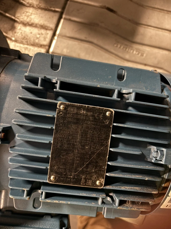 Weg 00336ET3EAL100L-W22 W21 Severe Duty Electric Motor 1-1/8" Dia Shaft 4HP 42C - Image 4 of 4