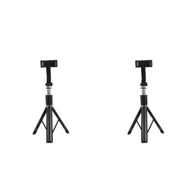  2PCS Universal Mobile Phone Stativ mit drahtloser Fernbedienung Retractable