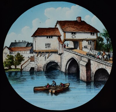 Magic Lantern Slide PILGRIMS PROGRESS NO4 C1890 JOHN BUNYAN ILLUSTRATION