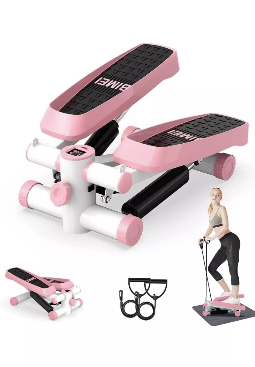 Exercise Stepper Mini Stair Steppers with Resistance Bands Aerobic Fitness St