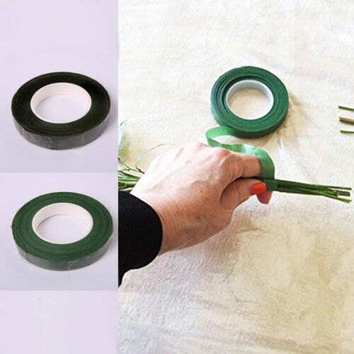 27m/roll Florist Stem Wrap Floral Tape 12Colors Wedding Craft DIY Accessory UK - Picture 1 of 18