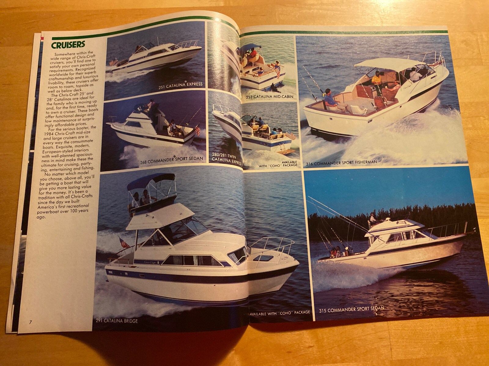 Chris Craft 1984 Brochure / Catalog