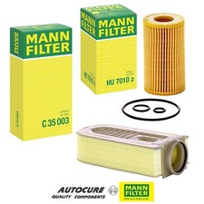 FOR MERCEDES E-CLASS E220 2.1 CDI C207 MANN OIL & AIR FILTER SERVICE KIT