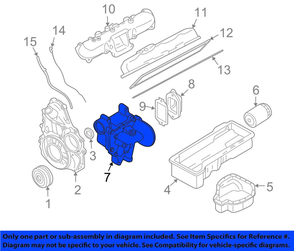 19210615 Duramax Engine Oil Cooler LMM LBZ LB7 LLY 6.6L 01-10 Sierra Silverado - Image 4 of 4