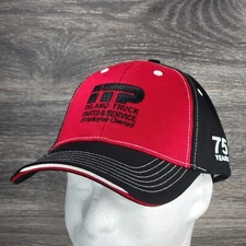 NEW Inland Truck Parts Service Strapback Adult Cap Hat Trucker Red Black ITP 75