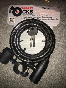 bike chain lock target