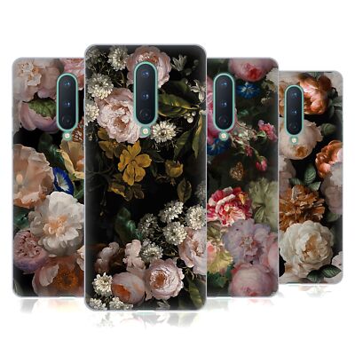 OFFICIAL UTART ANTIQUE FLOWERS SOFT GEL CASE FOR GOOGLE ONEPLUS PHONES
