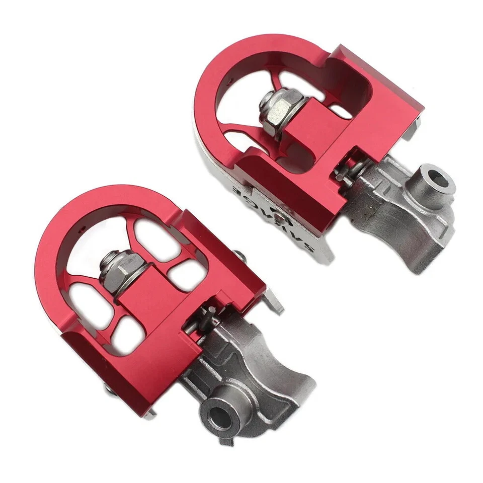 Nuevo pedal de estriberas delanteras rojas de alta resistencia para BMW R1200GS 2014-2016 Foto 4 de 4