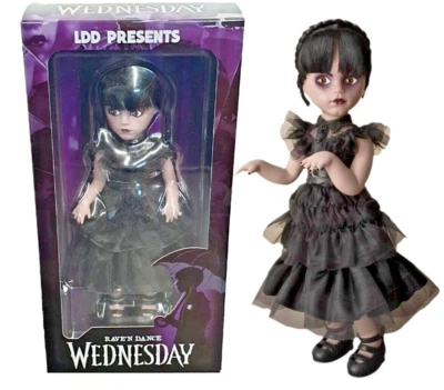 MEZCO TOYZ Living Dead Dolls Presents The Addams Family Dancing Wednesday NEW