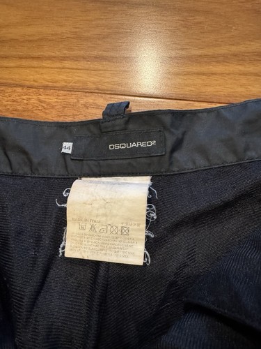 DSQUARED2 Men’s Swim Briefs Trunks Made In Italy Black Size 44 Us30 Shorts - Picture 5 of 9