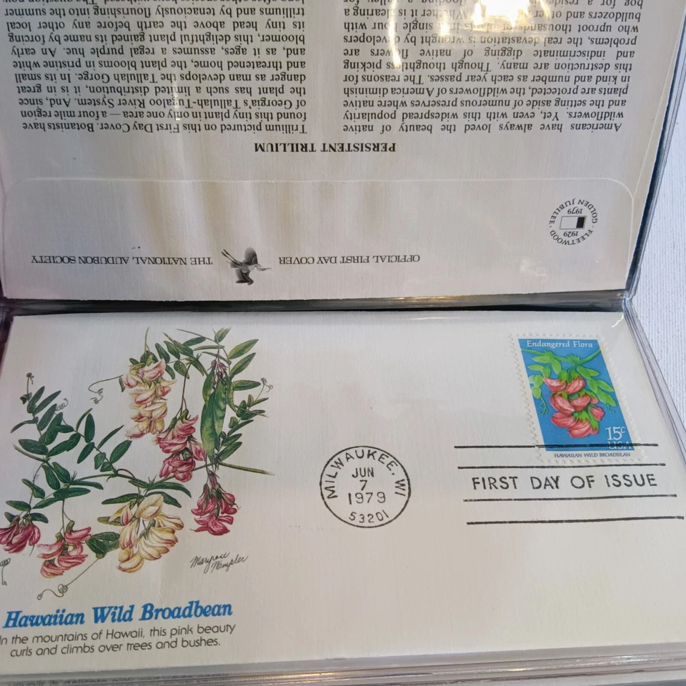 Fleetwood Wildflowers of America FDC #54874B 1979 Milwaukee, WI, FINE - Image 3 of 4